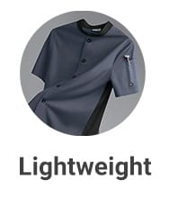 Lightweight chef coats