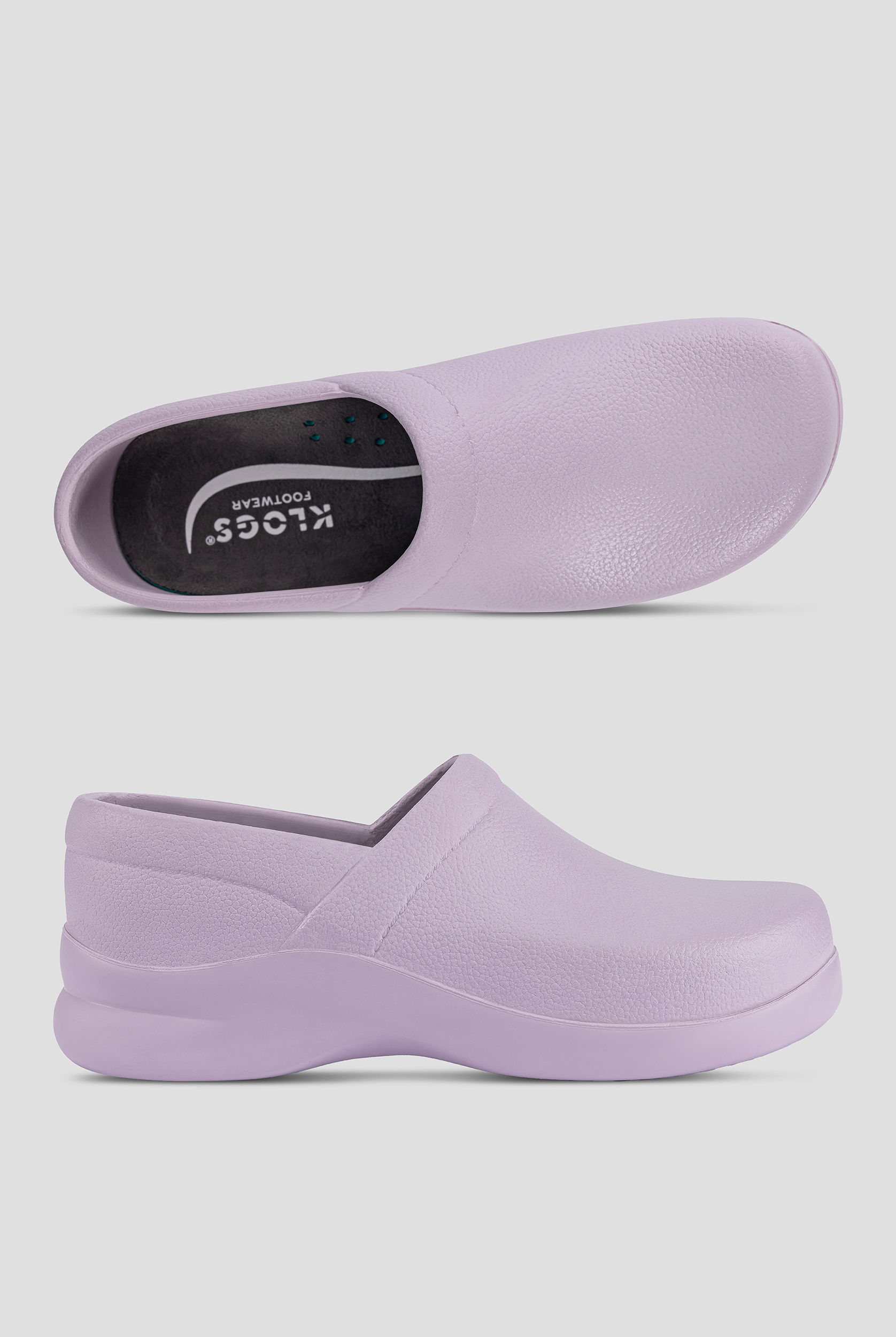 Klogs Boca Lavender Frost Women's Slip Resistant Clogs