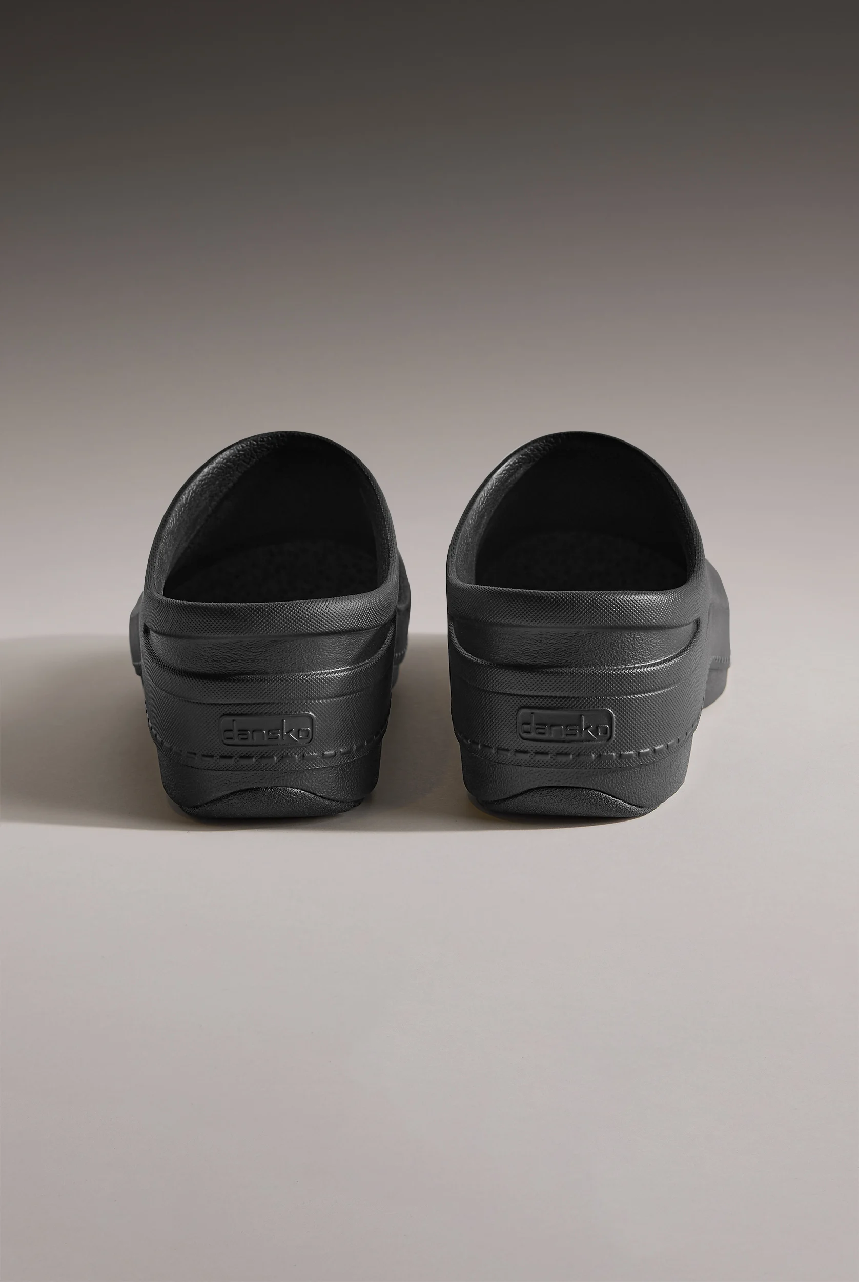 Dansko Women's Kaci SR Black Backless Clogs