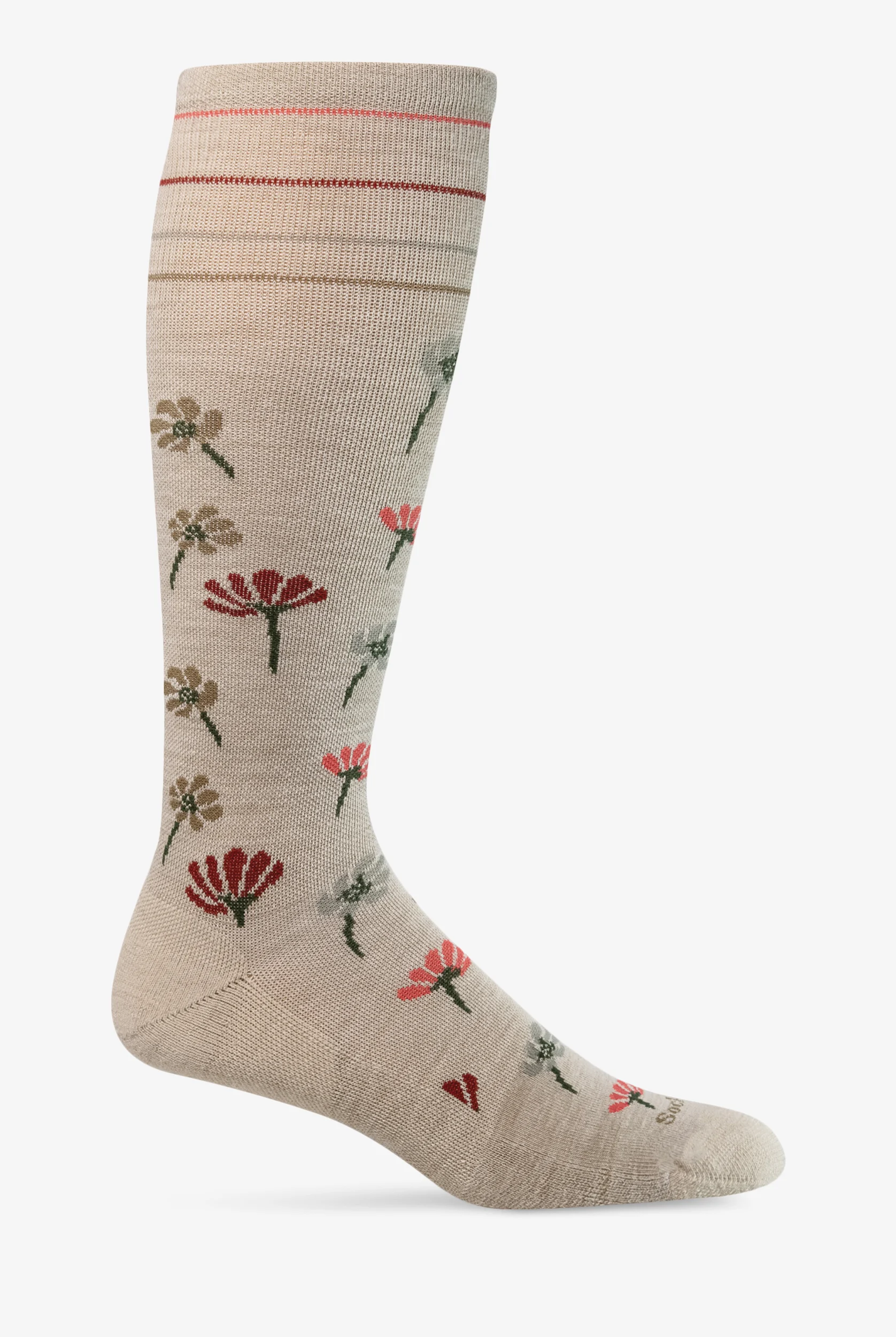 Sockwell Field FLowers Women's 15-20 mmHg Moderate Compression Socks