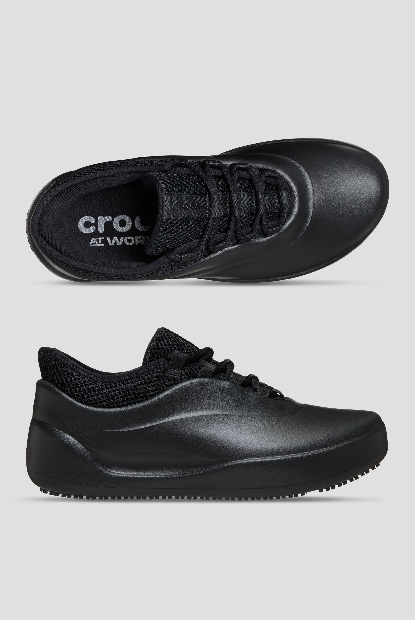 Zapatos antideslizantes Crocs&trade; No Hands Work para hombre