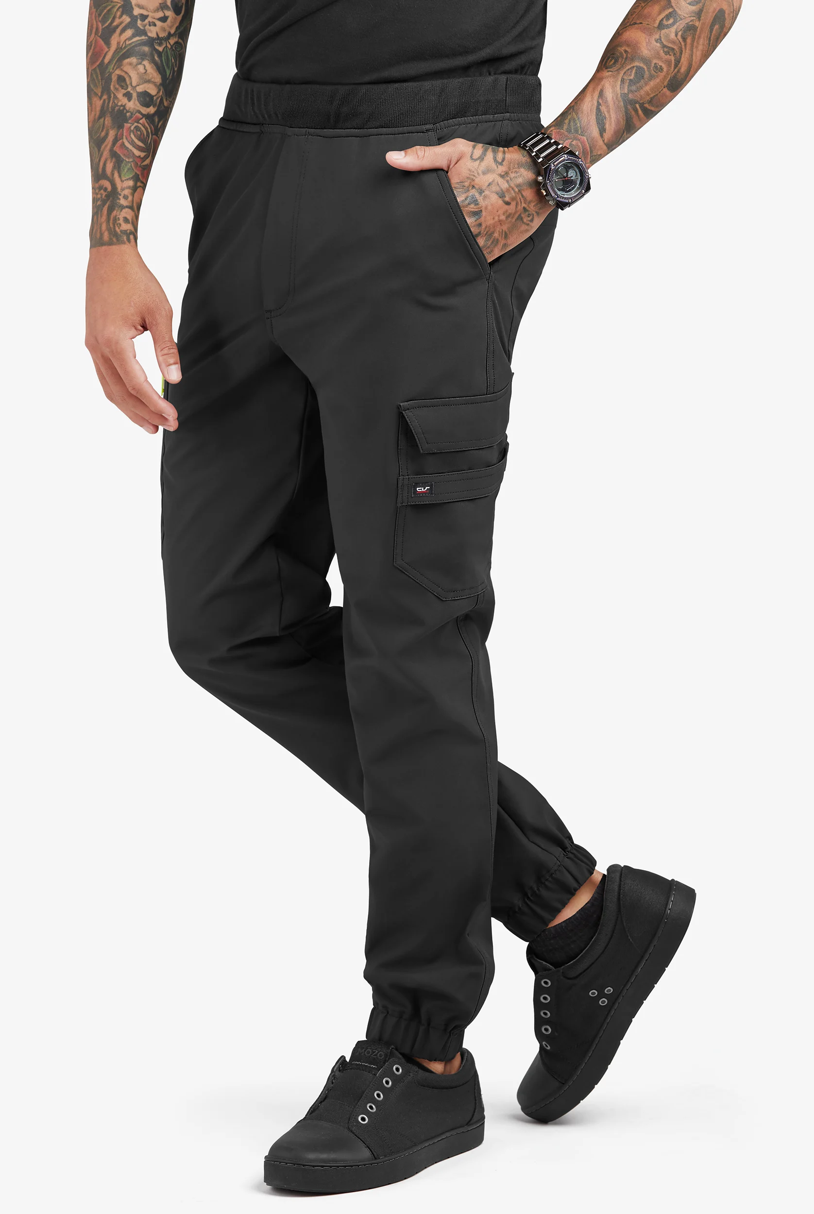 CHEF PERFORMANCE Men's 7-Pocket STRETCH Jogger Chef Pants