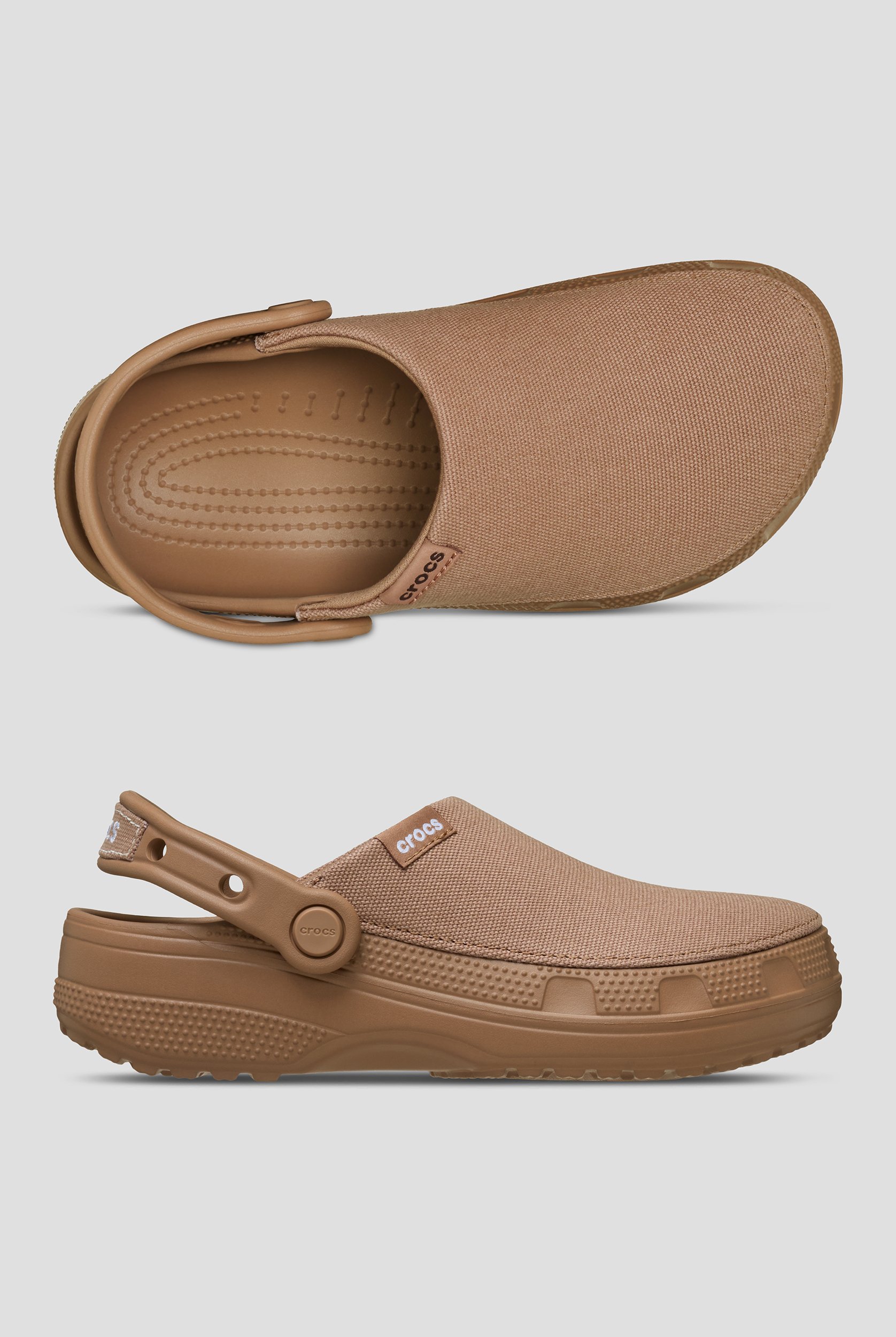 Zuecos unisex Crocs&trade; Milk Chocolate Classic Crafted