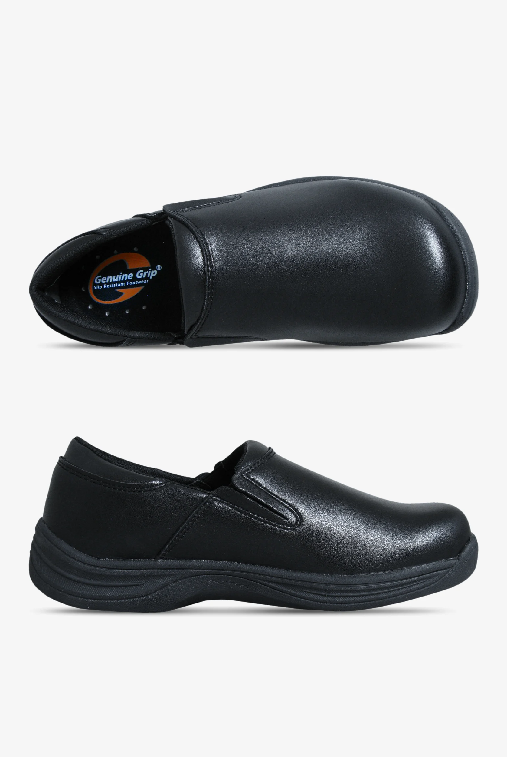 Zapatos de gastronomía Genuine Grip Pro Comfort de cuero para hombre
