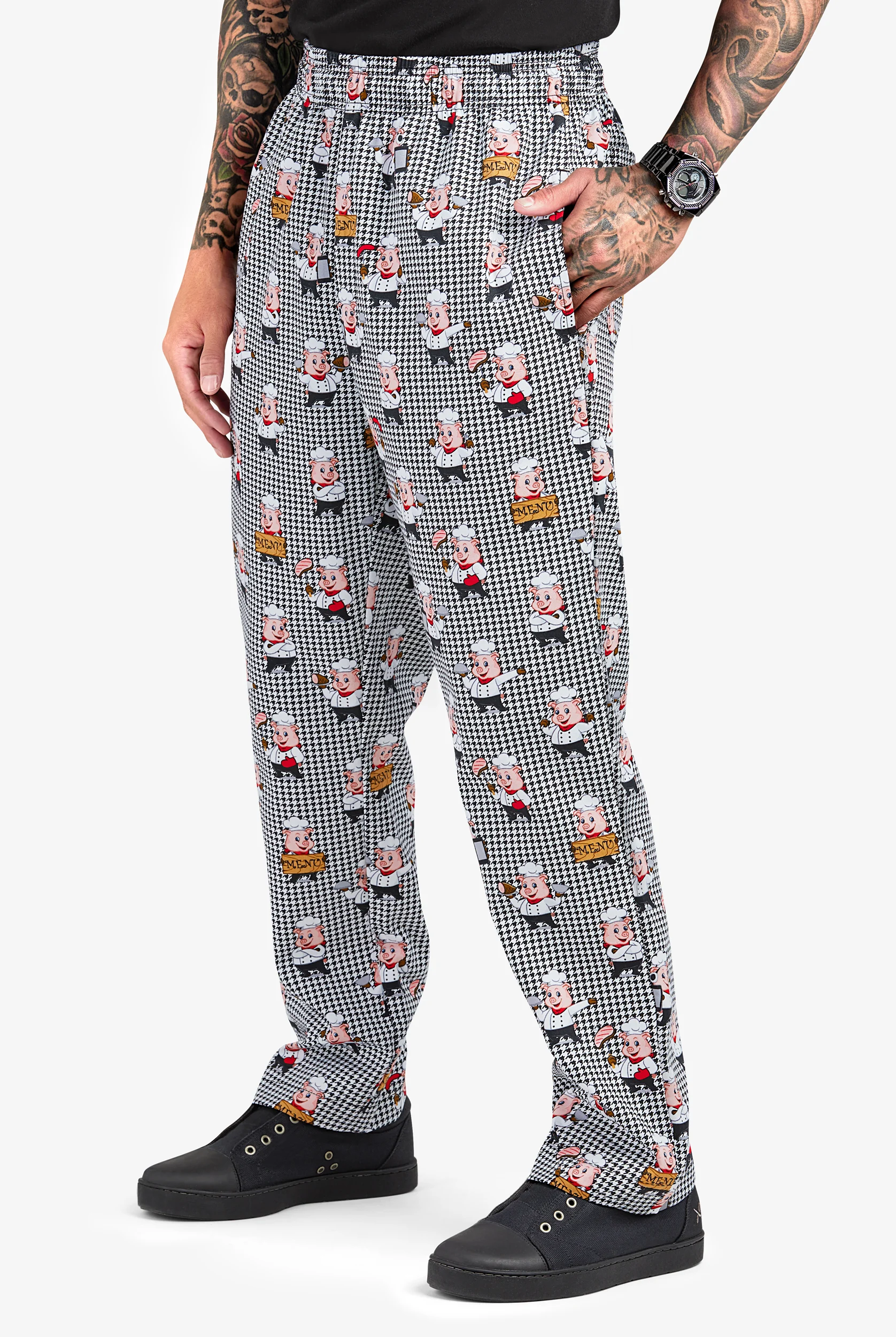 UA CHEF &trade; Men's Piggin' Out Baggy Chef Pants