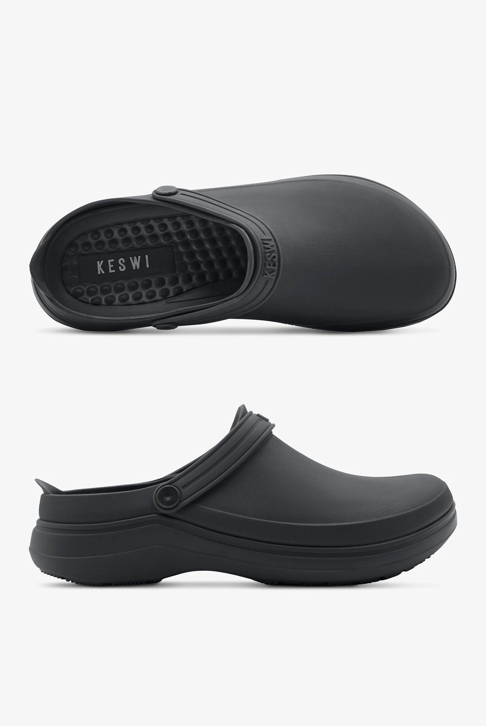 KESWI Men's Extra Comfort Classic Backless Clog