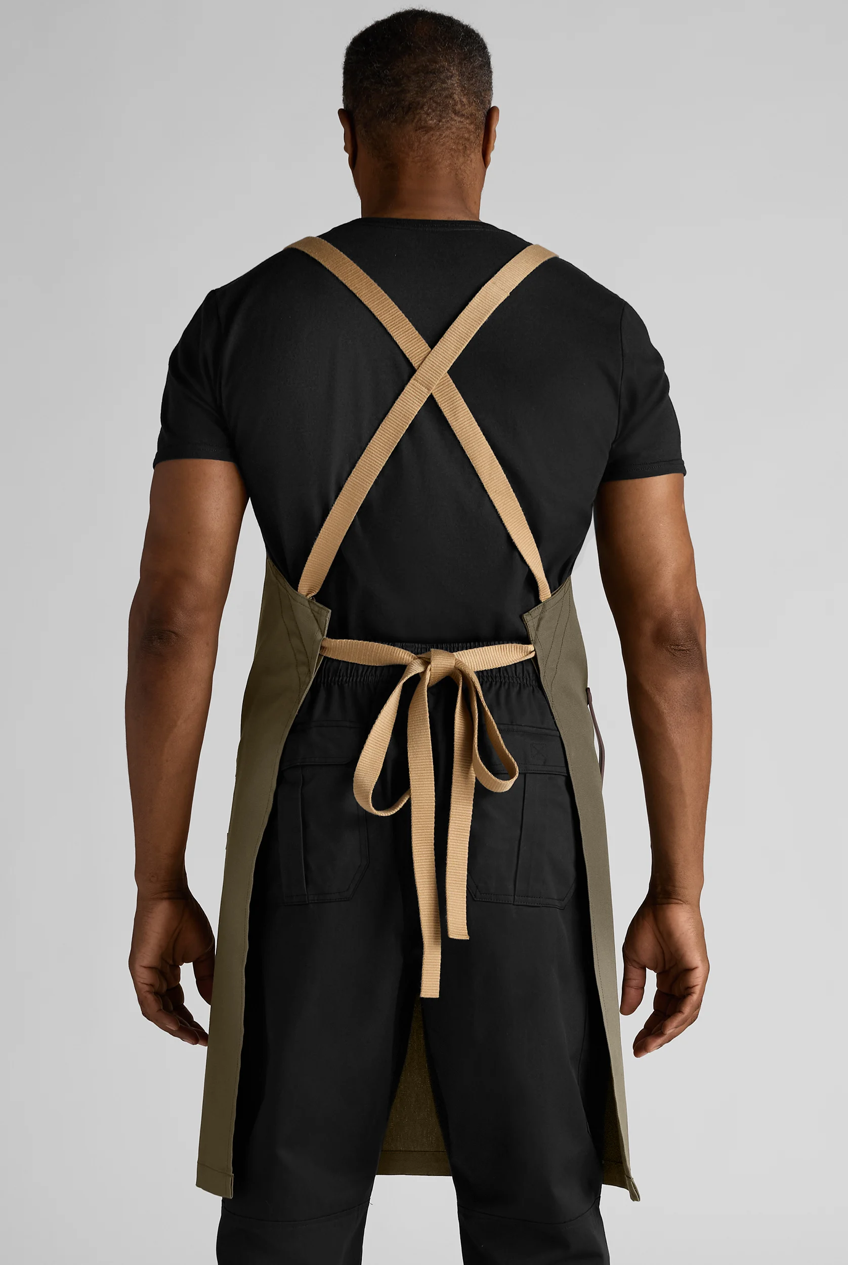 Pioneer Canvas Crossback Bib Apron