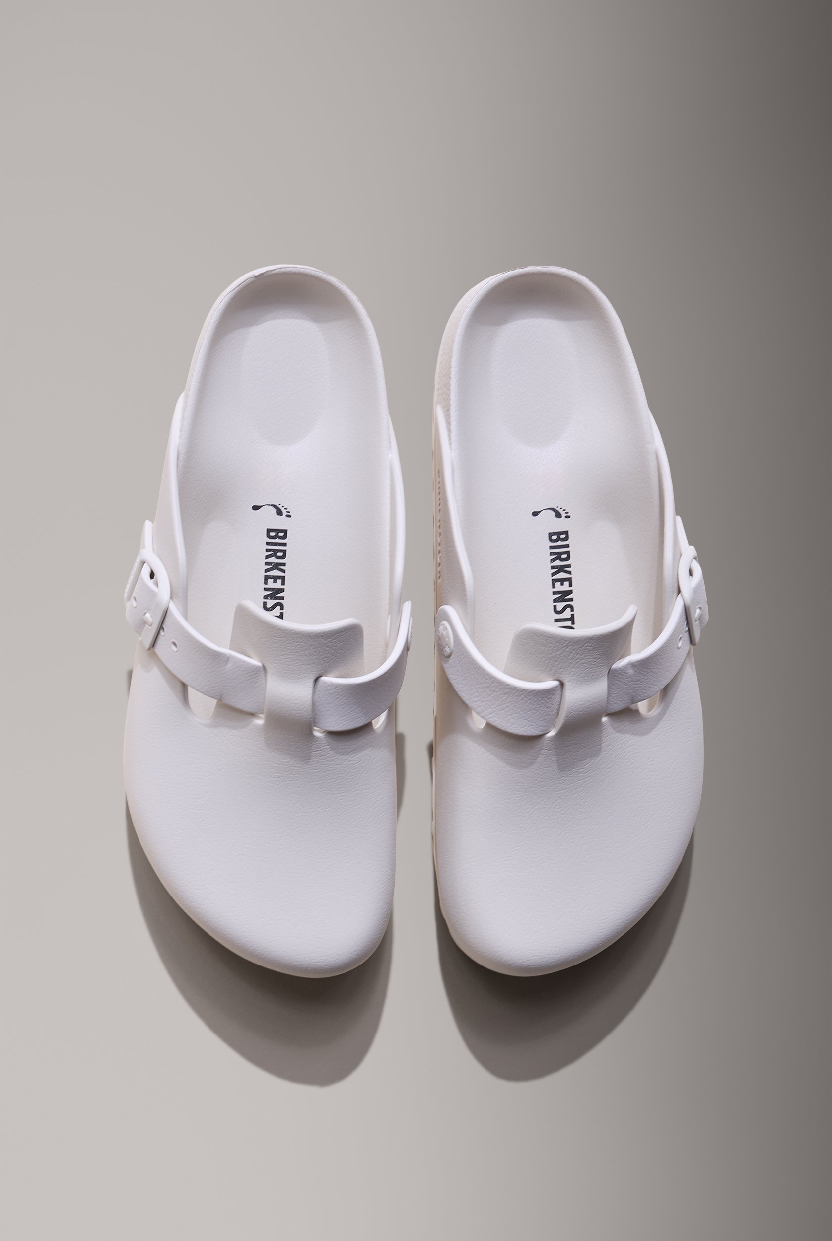 Zuecos Birkenstock Boston Essentials EVA Eggshell para mujer