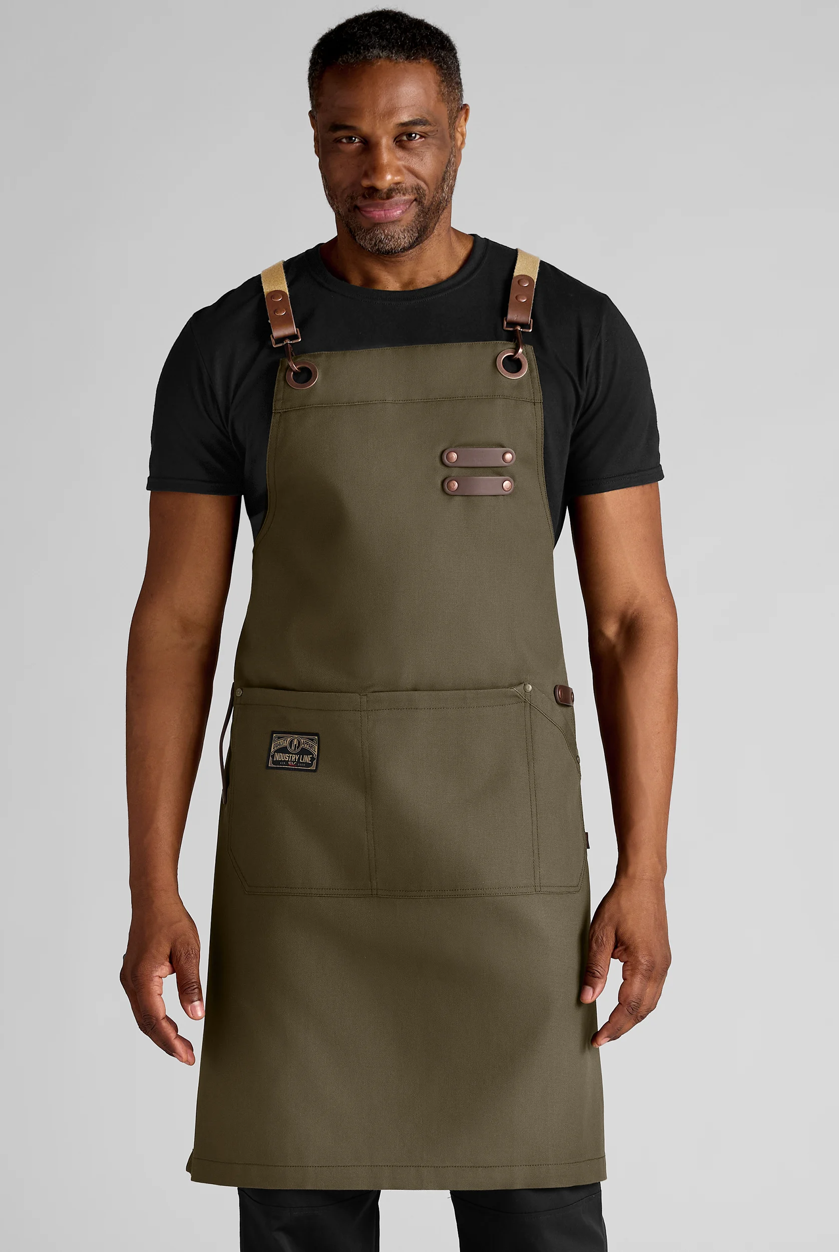 Pioneer Canvas Crossback Bib Apron