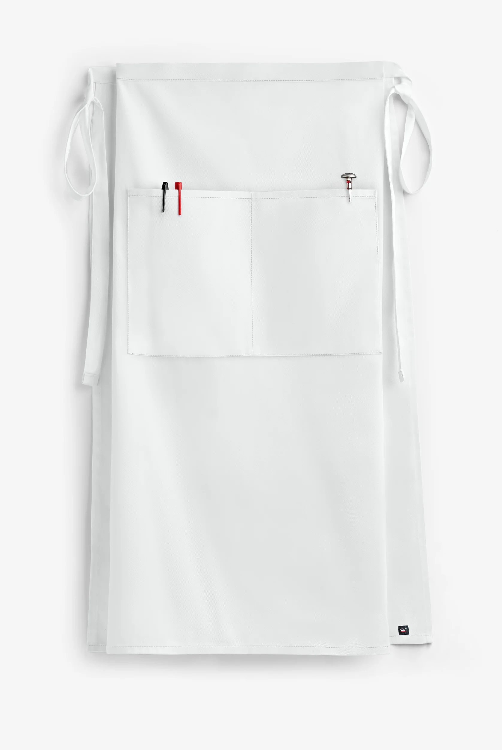 On The Line Chef Premium Unisex 2-Pocket Bistro Chef Apron