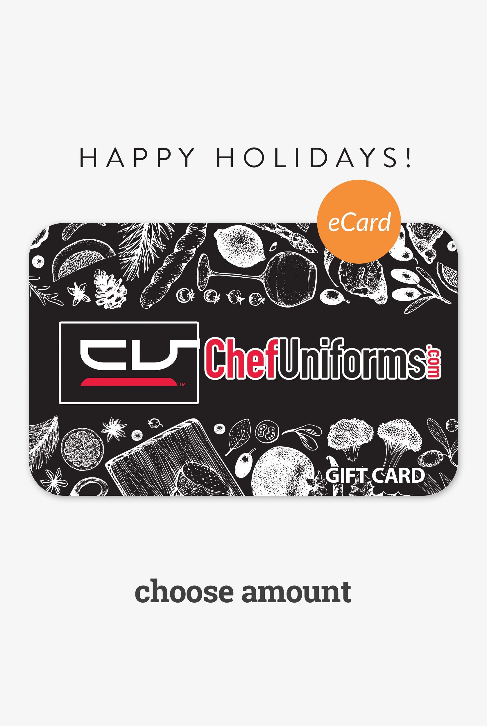 Happy Holidays - Electronic Gift Card (Emailed) -