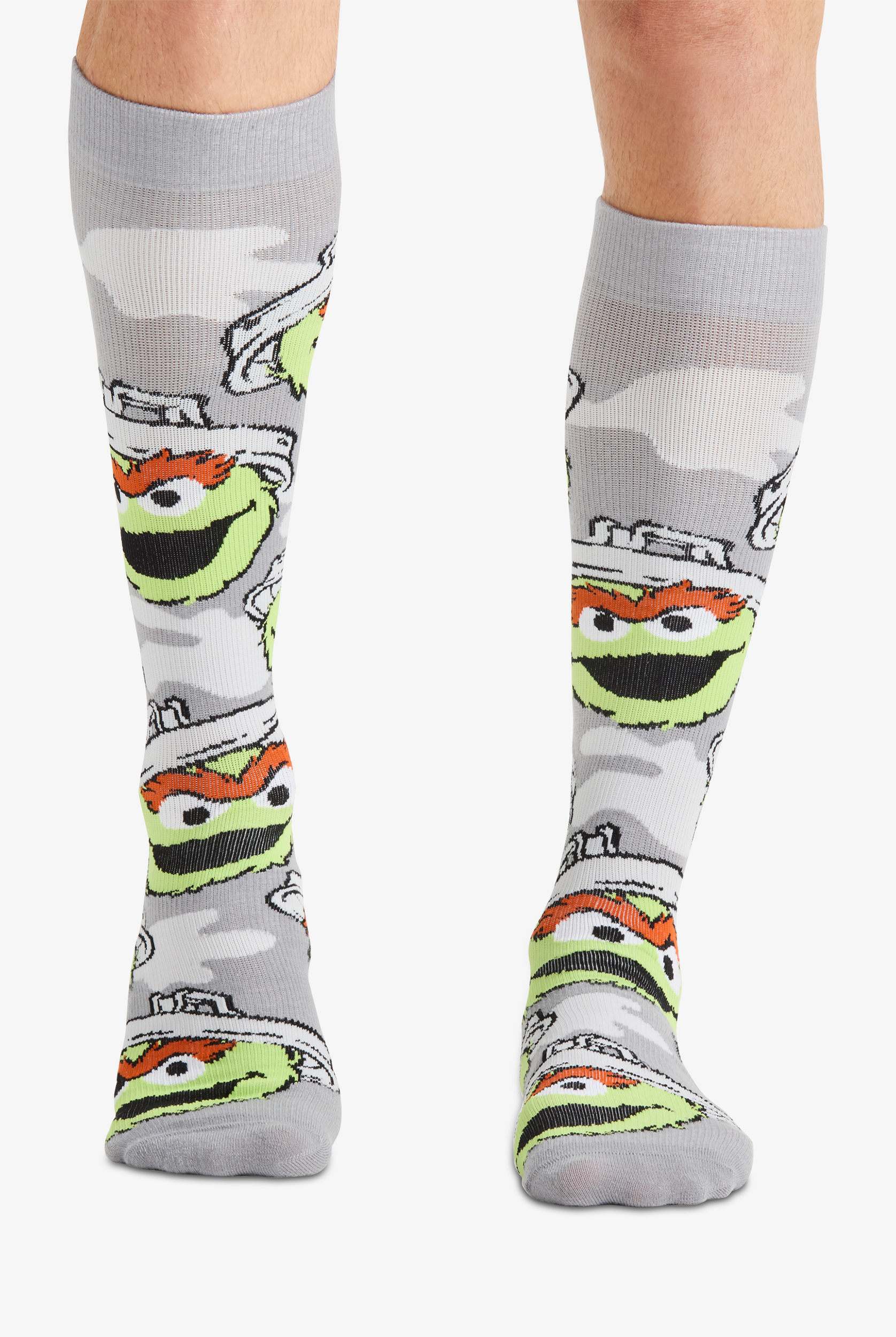 Tooniforms Mens Grouchy Feet 10-15 mmHg Light Compression Socks