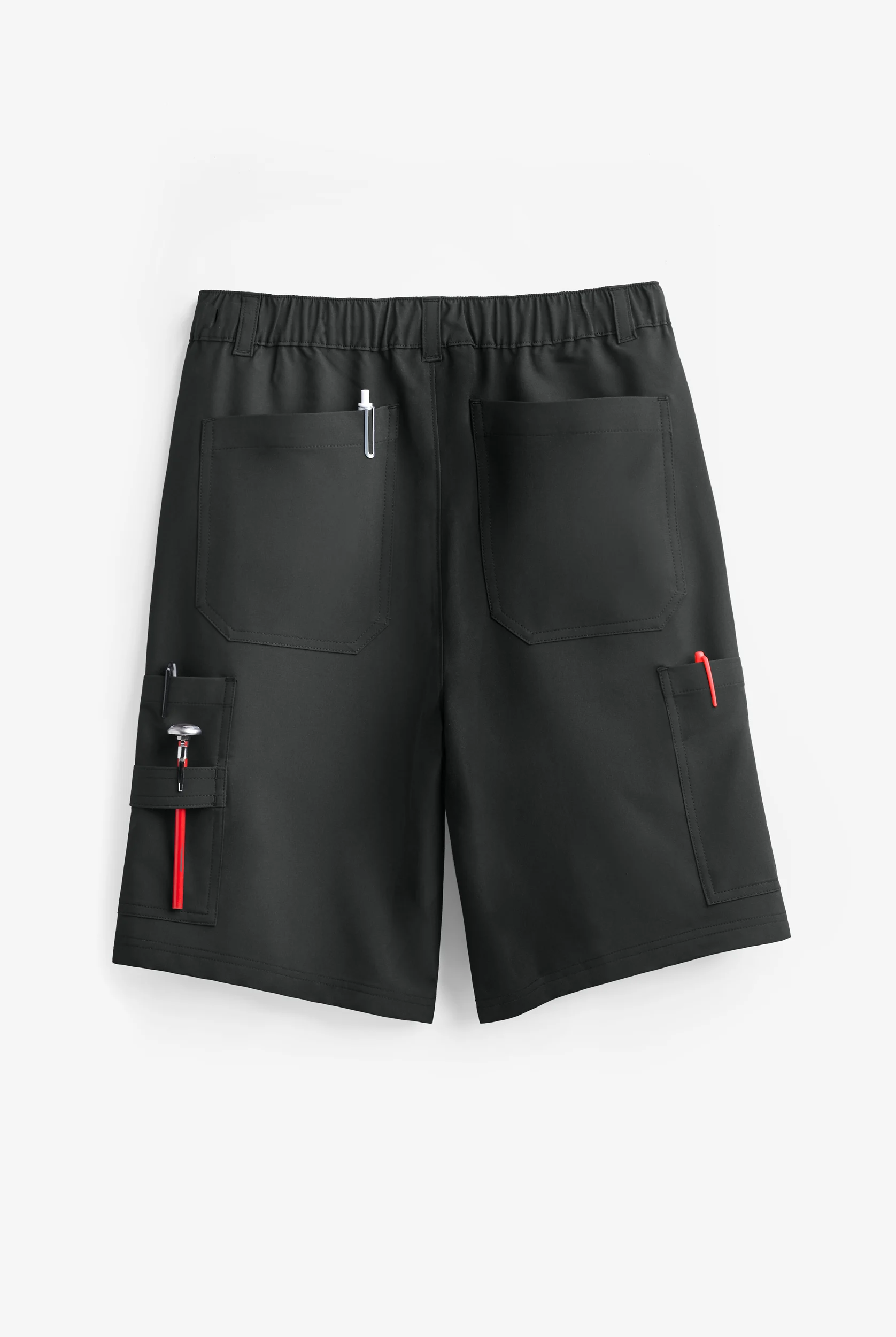 CHEF PERFORMANCE Men's 6-Pocket Cargo STRETCH Chef Shorts