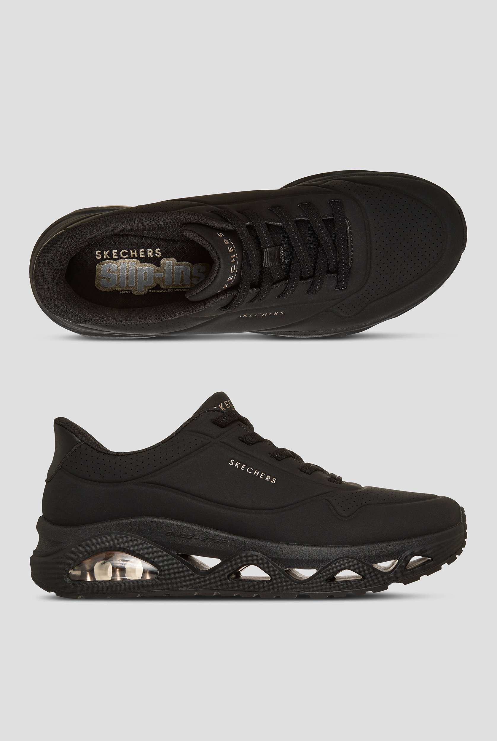 Zapatillas deportivas Skechers Street UNO -GLIDE ON AIR Black/Rose Gold