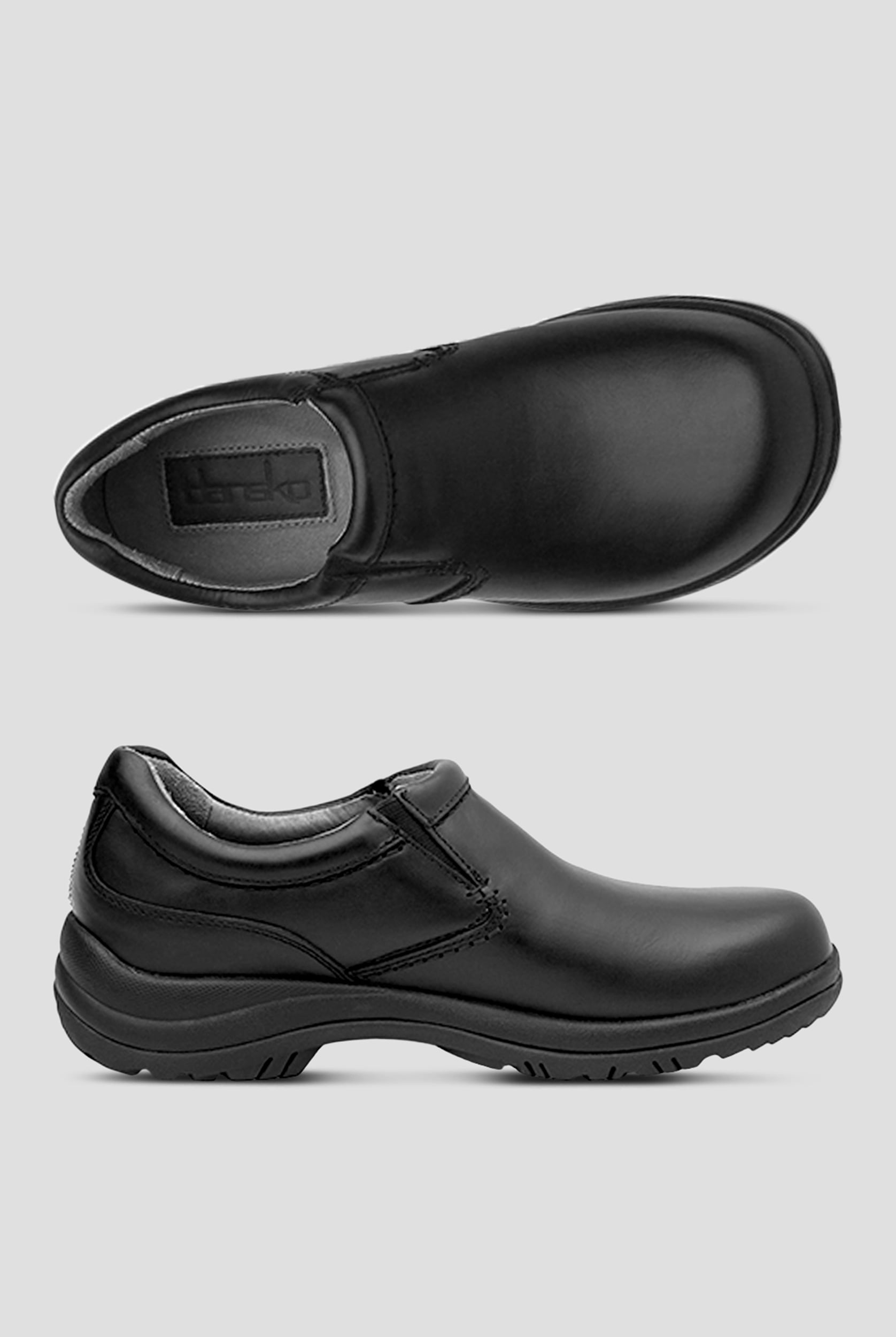 Dansko Men's Wynn Black Slip On Shoes