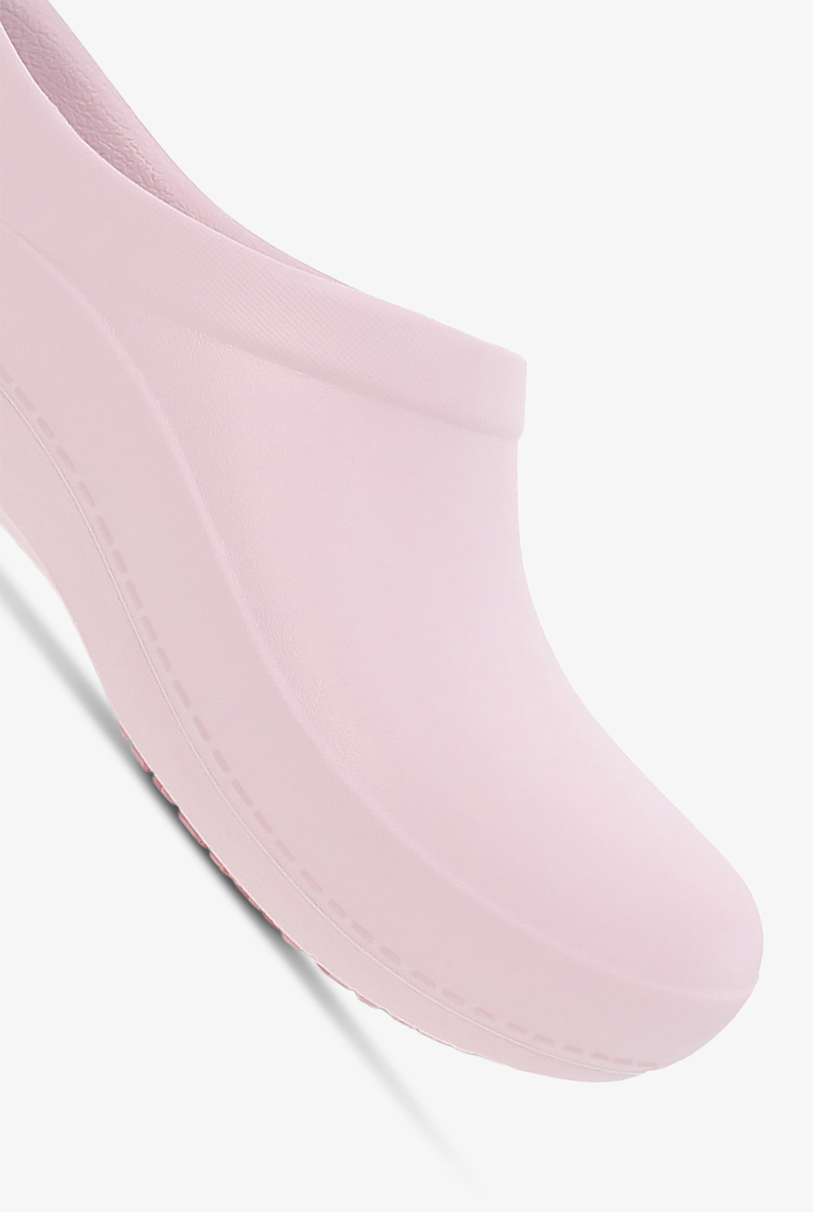 Zuecos de enfermer&iacute;a Dansko Kaci Pink Molded con tal&oacute;n abierto para mujer