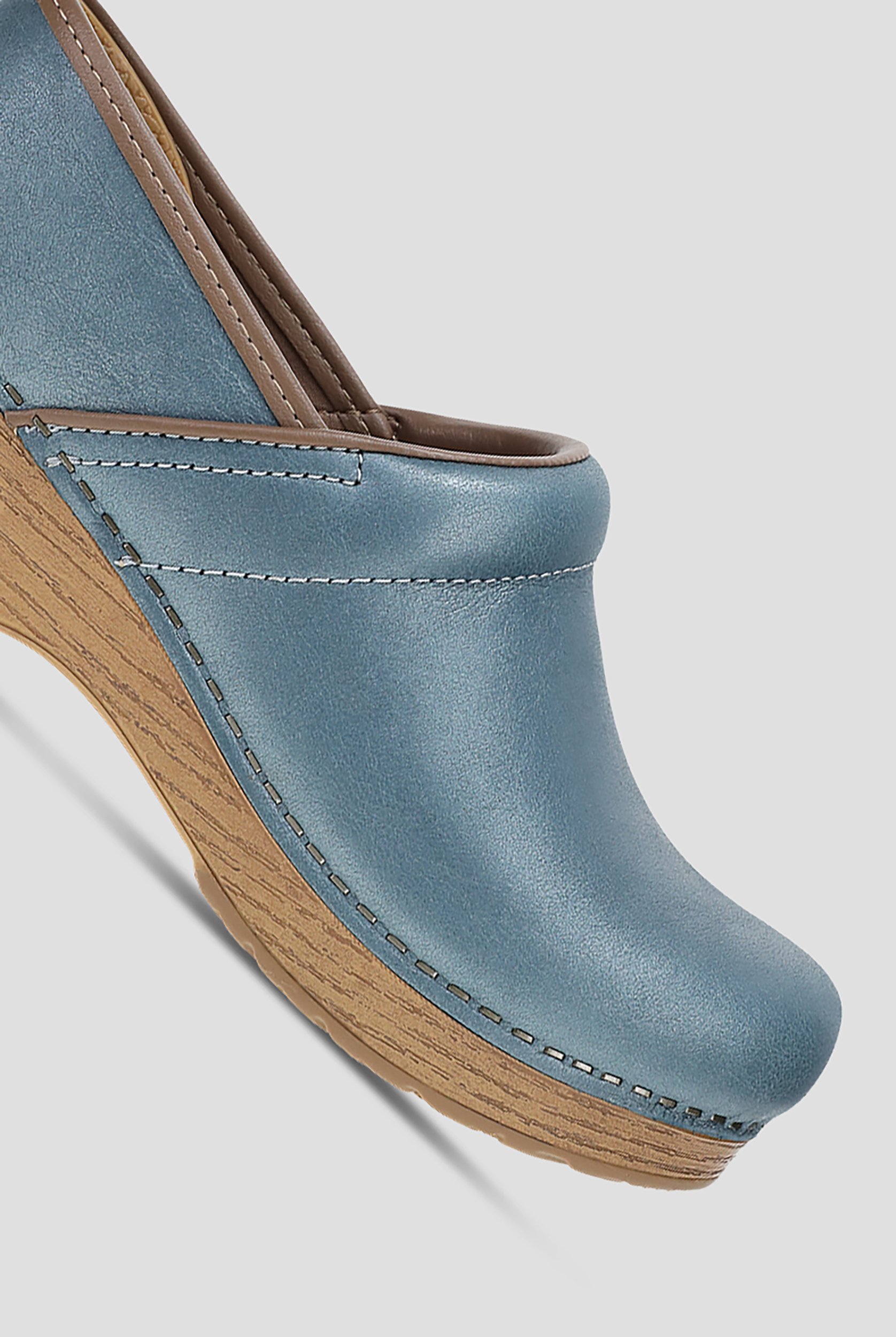 Dansko Women's Professional Blue Metallic Clog