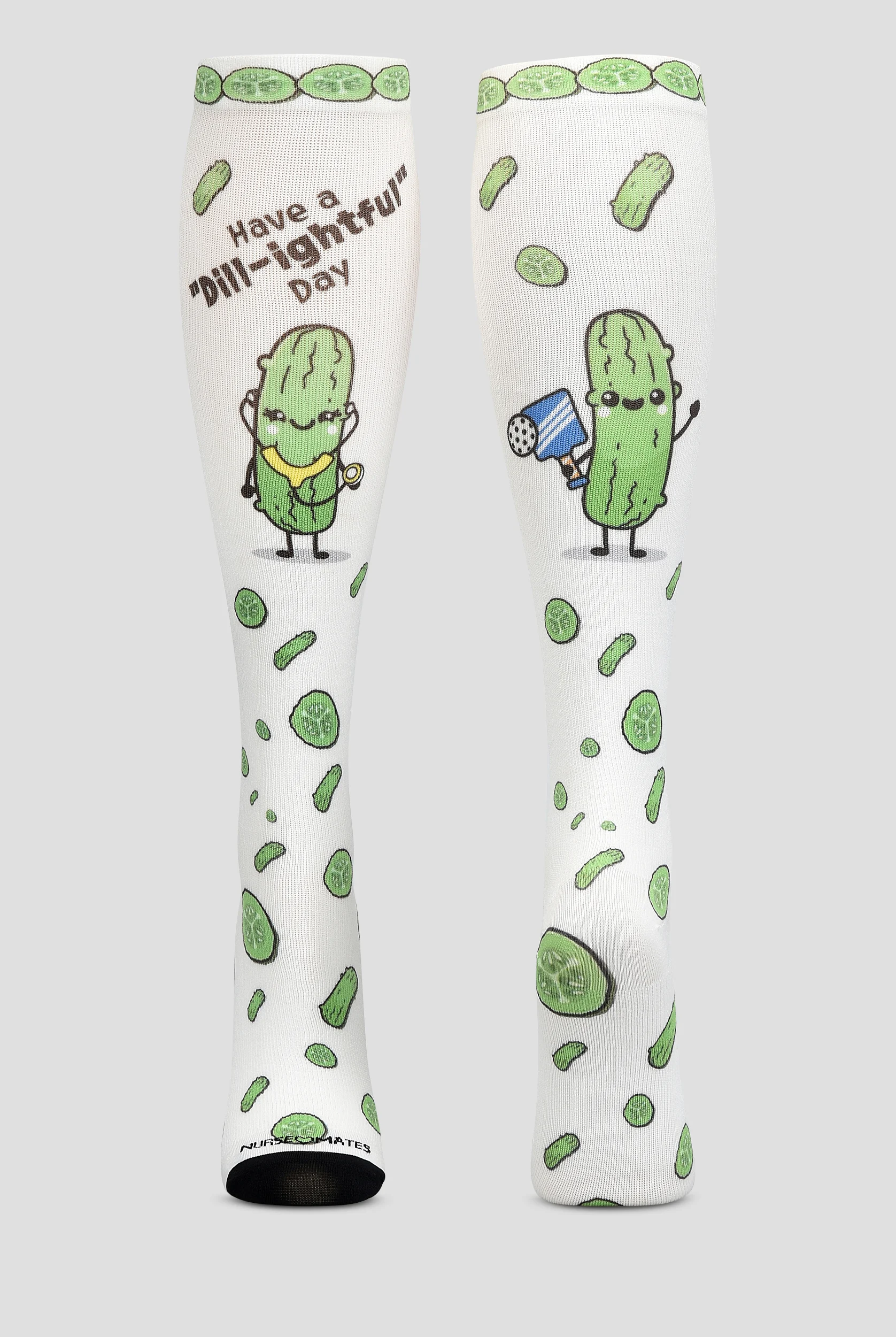 Nurse Mates Dill-Lightful Women's 12-14 mmHg Light Compression Socks