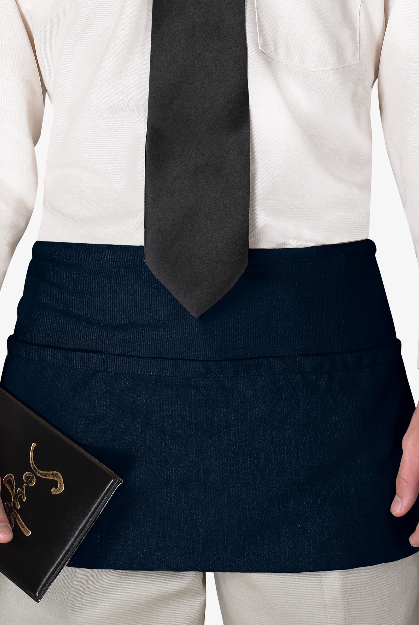 Chef Uniforms Unisex 3-Pocket Front of the House Waist Apron