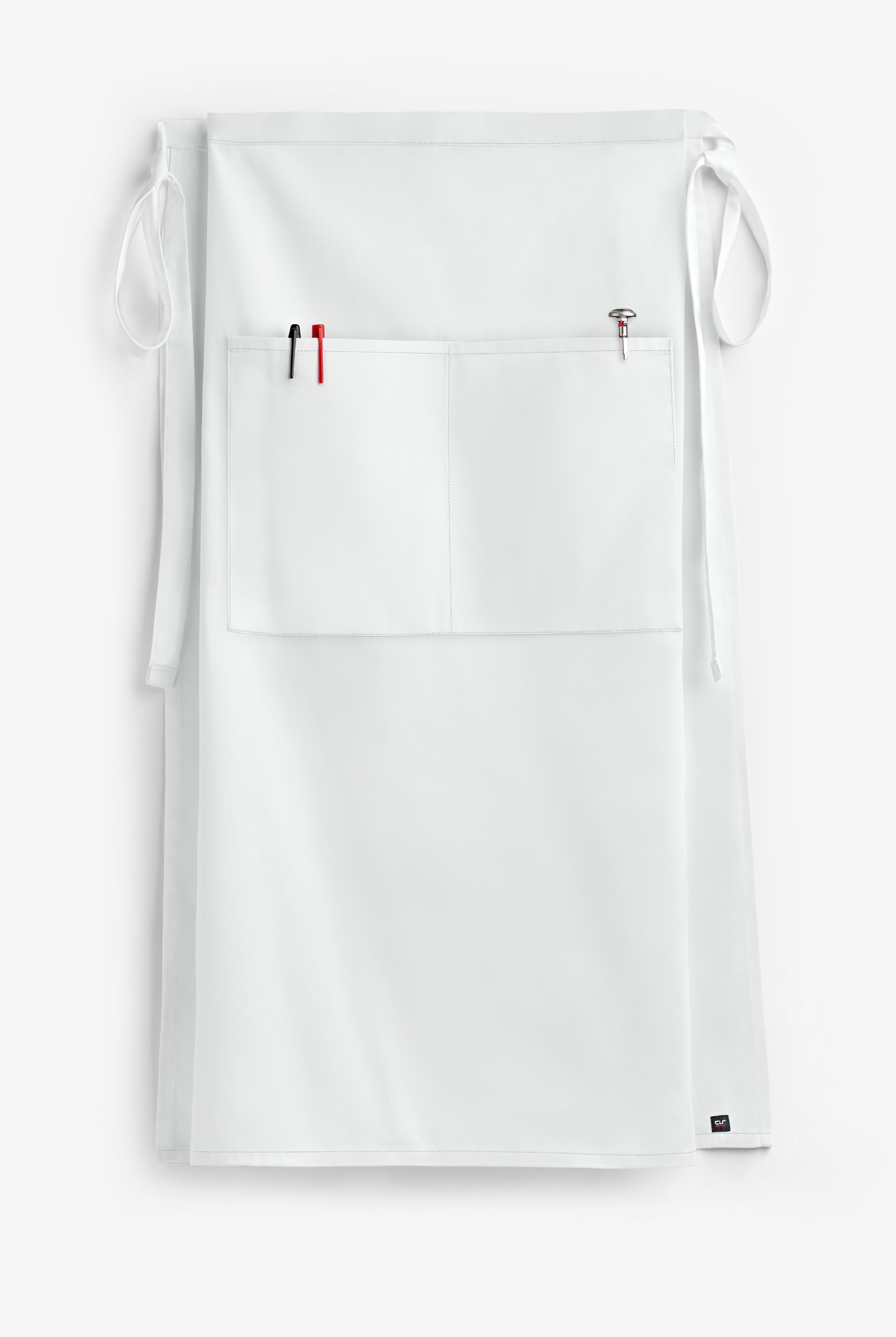 On The Line Cotton Unisex 2-Pocket Bistro Chef Apron